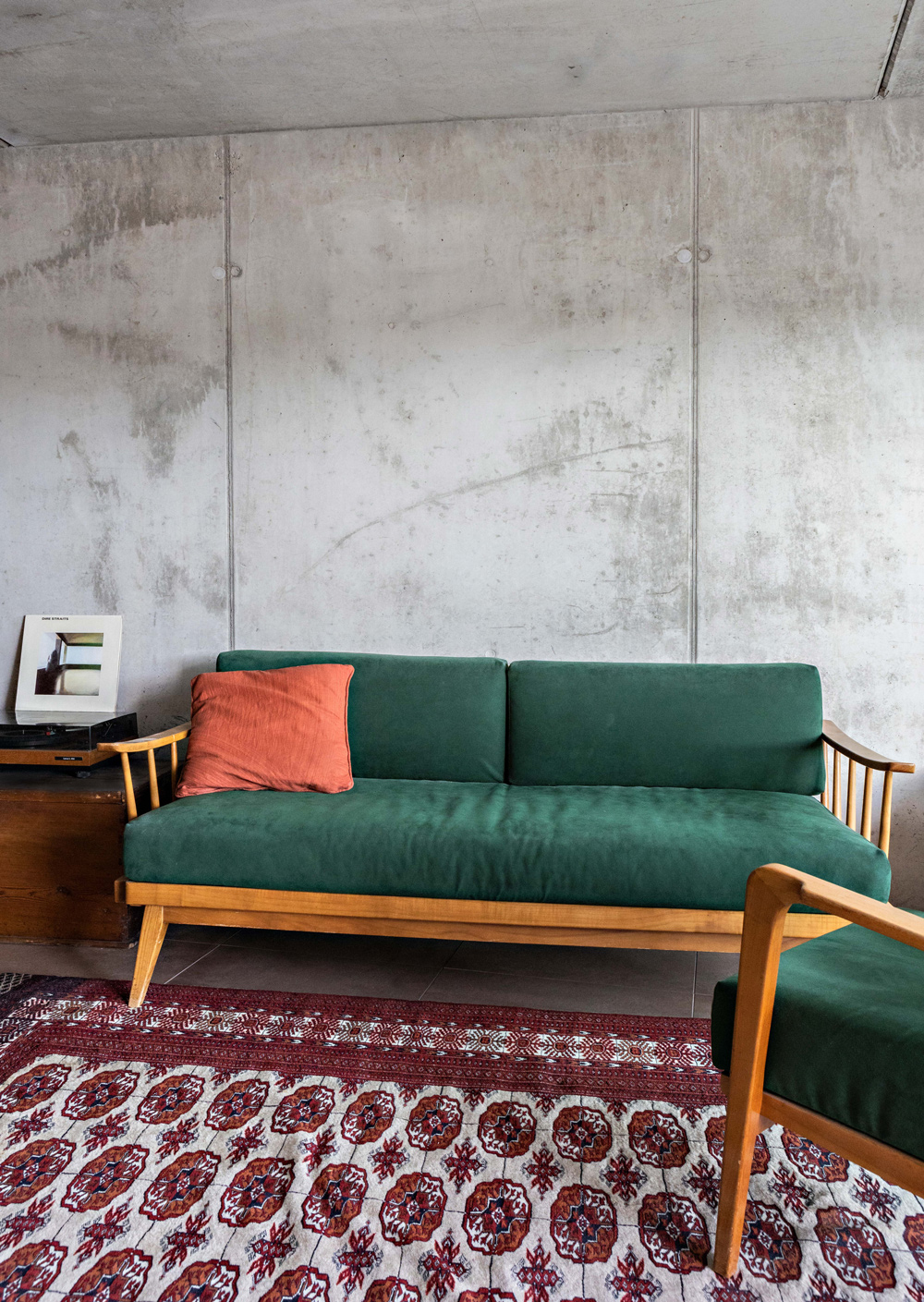 Sichtbeton Wände und Decke, Julian Wolf Architektur Mühlacker