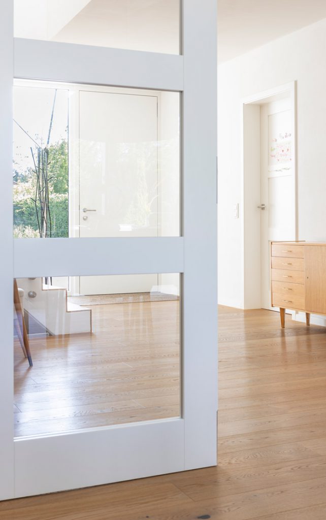 Neubau Eingangsbereich Flur Julian Wolf Architektur